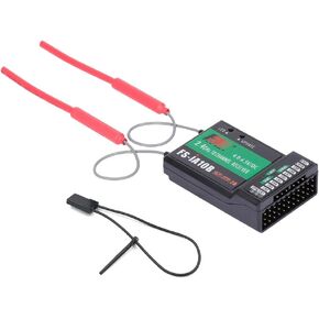 جهاز استقبال Goolsky Flysky FS-iA10B 10 قنوات 2.4 جيجا هرتز AFHDS 2A جهاز استقبال متوافق مع Flysky FS-i6 FS-i6S FS-i6X FS-i10 RC جهاز إرسال لطائرة هليكوبتر بدون طيار RC in Kuwait