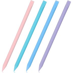 4PCS Silicone Stir Sticks, Reusable Pointed Mixing Sticks for Epoxy Resin, Paint, Making Glitter Tumblers Cups, Arts, Crafts, Facial Mask Stirring Rods, 4 Colors in Kuwait