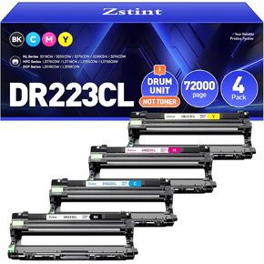 DR223CL DR-223CL Drum Unit Set 4-Pack High Yield Replacement Compatible for Brother DR-223CL Imaging Drum HL-L3210CW HL-L3270CDW MFC-L3770CDW HL-L3290CDW MFC-L3750CDW L3710CW L3230CDW L3230CDN Printer in Saudi Arabia