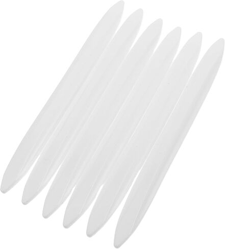 Didiseaon 6pcs Universal Invisible Car Door Edge Guard Strips, Self-Adhesive Anti-Collision Bumper Protector Trim for SUV Truck, White Car Door Protective Trim for Scratch Prevention in Kuwait