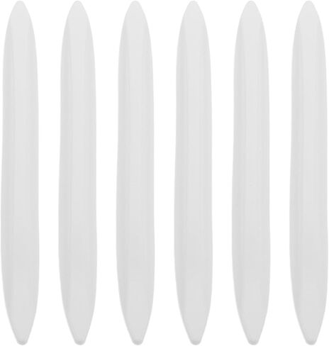 PRETYZOOM 6pcs Car Door Side Protector Strips White – Self-Adhesive Anti-Scratch Edge Guards for Front and Rear Doors, Invisible Collision Prevention for Cars, Suvs, and Trucks in Kuwait