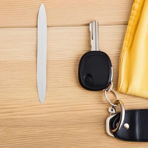6 قطع من NUOBESTY واقيات حافة باب السيارة غير المرئية وشرائط مضادة للتصادمات بيضاء ذاتية اللصق لحافة السيارة ومصد واقٍ لباب السيارة الخارجي in Kuwait