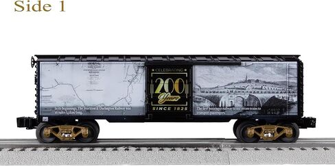 ليونيل ستوكتون ودارلينجتون الذكرى المئوية الثانية لتأسيس MUSA O Gauge Model Train Boxcar in Kuwait