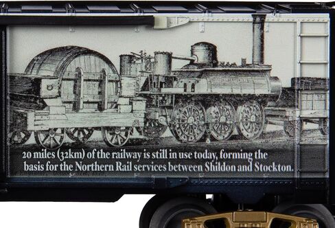 ليونيل ستوكتون ودارلينجتون الذكرى المئوية الثانية لتأسيس MUSA O Gauge Model Train Boxcar in Kuwait