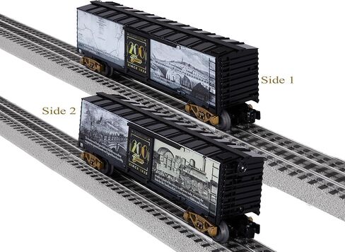 ليونيل ستوكتون ودارلينجتون الذكرى المئوية الثانية لتأسيس MUSA O Gauge Model Train Boxcar in Kuwait
