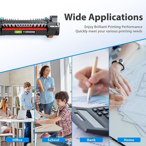 وحدة الصهر المعاد تصنيعها 115R00088 C400 C405 110 فولت لاستبدال Xerox VersaLink C400 C405 WorkCentre 6605 6655 6655i Phaser 6600 مجموعة مصهر الطابعة، عبوة واحدة in Kuwait