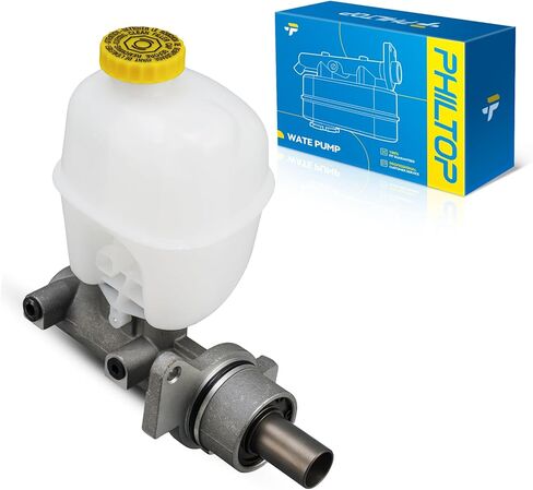 PHILTOP M630163 Brake Master Cylinder with Reservoir Replacement for Dodge Ram 1500 2003-2006, Dodge Ram 2500 2003-2010, Ram 2500 2011, Dodge Ram 3500 2003-2009 in Kuwait