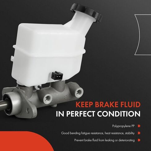 A-Premium Brake Master Cylinder with Reservoir and Sensor Compatible with Hyundai Vehicles - Tucson 2008 in Kuwait
