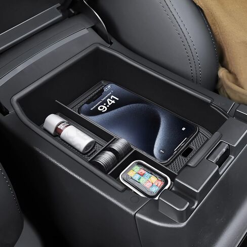 صينية تنظيم وحدة التحكم المركزية من RUNROAD متوافقة مع ملحقات Subaru Outback لعام 2026، وصينية مسند الذراع لـ Outback Premium Limited Touring XT Wilderness Middle Console Dividers صندوق تخزين ثانوي in Kuwait