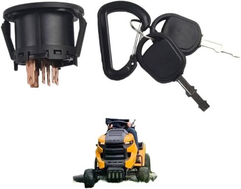 Ignition Switch Key Compatible with Part Numbers 925-06119, 925-06119A, 925-06119B for Consumer Riding Mowers in Saudi Arabia