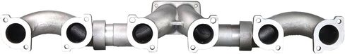 New Complete Exhaust Manifold for Detroit Series 60 12.7L & 14.0L & 11.1L Engine 23519348 23511221 23511222 in Kuwait