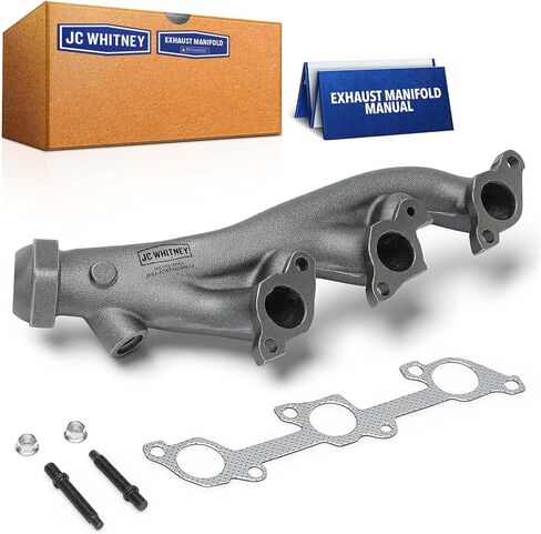 مجموعة مشعب العادم الأيمن JC Whitney JFBAJCWEMD00012 - متوافقة مع Ford Explorer 2002-2010، Ranger 2001-2011، Explorer Sport Trac 2002-2005&2007-2010، Mercury Mountaineer 2002-2010 - 4.0L Cyl.6 in Kuwait