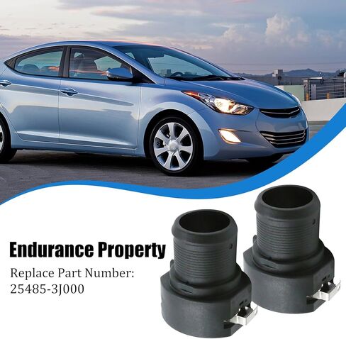 2 حزمة 25485-3J000 محول موصل خرطوم المبرد السفلي، بديل لـ Tucson 2012-2018 لاستبدال Hyundai Elantra 2012-2016، يستبدل 25485-3J000 in Kuwait
