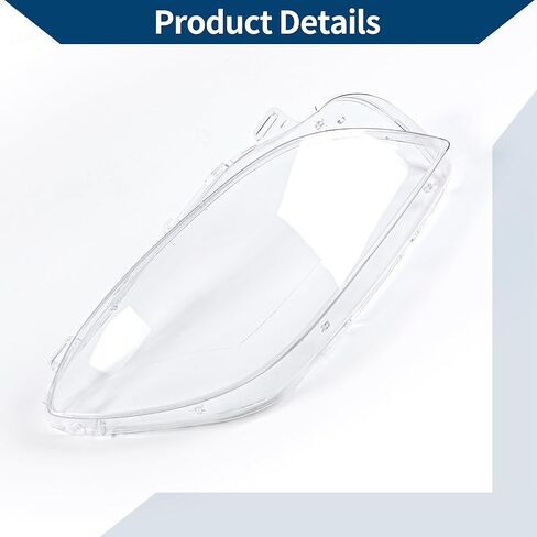 Headlight Lens Cover Headlight Headlamp Lense Clear Lens Cover No.A1668207359 for Mercedes-Benz ML350 2012-2015 Clear Pc 1 Pc Front Right Car in Kuwait