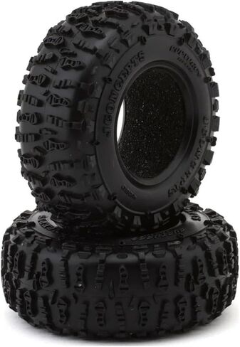 J Concepts 4200-02 Ruptures 1.3 Micro Rock Crawler Tires 63mm OD Green Compound Upgrade 1/24 1/18 Scale fits Axial SCX24 Losi RC4WD Gelande II fits Traxxas TRX-4M (2) in Kuwait