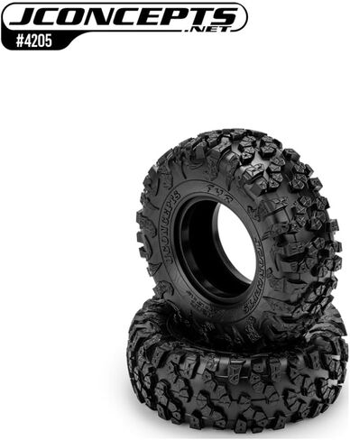 J Concepts 4205-02 Fyr إطار زاحف 1.9 بوصة 4.25 بوصة OD 1.5 بوصة عرض المنافسة زحف الصخور 1/10 مقياس ترقية الطرق الوعرة in Kuwait