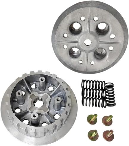 Clutch Center Inner Hub Outer Pressure Plate Compatible with TTR125 TTR125E 2000 Through 2022 in Kuwait