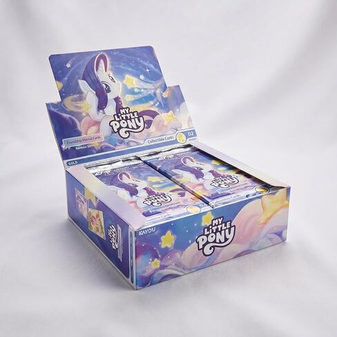 بطاقات KAYOU My Little Pony Friendship Eternal - إصدار Rainbow Edition English Series 2 الصندوق الأصلي 20 حزمة 100 قطعة [غير متوفر] in Kuwait