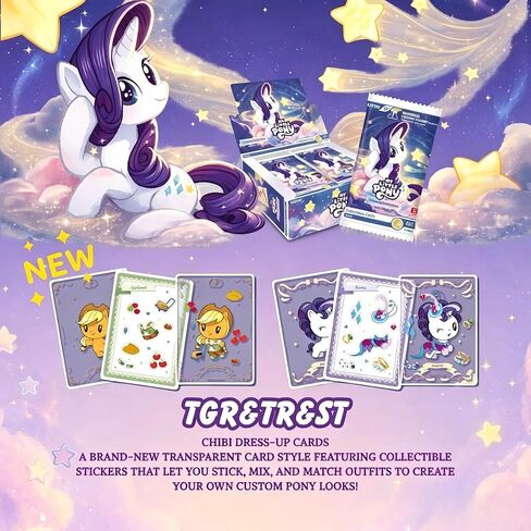 بطاقات KAYOU My Little Pony Friendship Eternal - إصدار Rainbow Edition English Series 2 الصندوق الأصلي 20 حزمة 100 قطعة [غير متوفر] in Kuwait