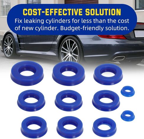 Hydraulic Roof Seal Kit for Mercedes SL R230 2003-2011, Replaces 2308000872 2308000972 2308001072 2308001172, Complete 11-Piece Cylinder Rebuild Kit in Kuwait