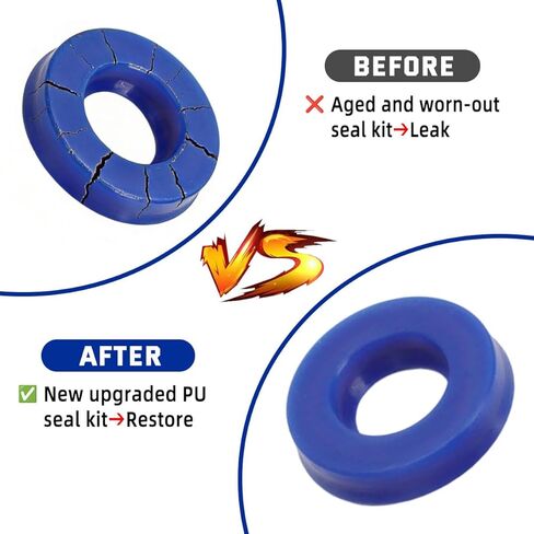 Hydraulic Roof Seal Kit for Mercedes SL R230 2003-2011, Replaces 2308000872 2308000972 2308001072 2308001172, Complete 11-Piece Cylinder Rebuild Kit in Kuwait