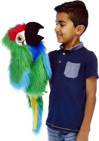The Puppet Company Large Birds Military Macaw Hand Puppet, 18 inches in Kuwait