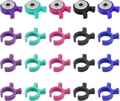 15Pcs Spool Clip Spool Protector, Bobbin Holder Set for Sewing Machines, Bobbin Clamps for Organizing Threads and Avoiding Tangles in Kuwait