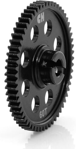 0.5M 60T RC Car Spur Gear، 2.0 مم 48DP 9T/10T/14T مجموعة ترس، مجموعة تروس معدنية صلبة لسيارة 1/18 RC Traxxas LaTrax Teton، Rally، Desert Prerunner، SST، 7640/7592/7645/7644 in Kuwait