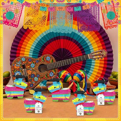 6 Sets Graduation Donkey Piñata Mini Donkey Piñata with Card Rope Fillable Piñata for Mexican Graduation Decorations End of Year Party Supplies Photo Props for Candy and Treats in Kuwait