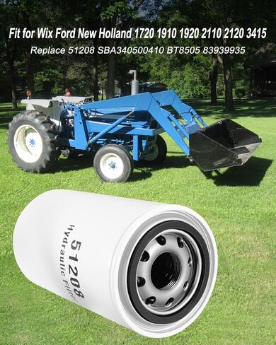 Spin-On Hydraulic Filter Fit for Wix 51208 Replace SBA340500410 BT8505 83939935 in Kuwait
