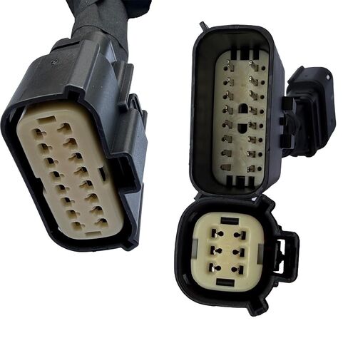Quick Disconnect LED Tour Pack Harness Adapter,16 PIN to 6 PIN Fit for 2026-later Harley CVO, CVO/ST 2026-later Road Glide, Street Glide and Limited Models Add-On 2014-2023 LED King Tour Pack in Kuwait