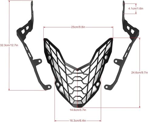 Motorcycle Head Light Cover Headlight Grille Mesh Grill Cover Replacement for HONDA CB500X CB 500X 2019 2020 2021 2022 2023 Head Lamp Protector Headlight Guard in Kuwait