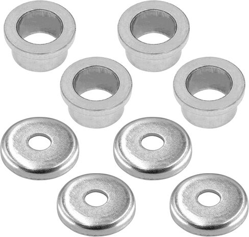 Caltric Rear Knuckle Bushing and Thrust Compatible with Yamaha Grizzly 700 YFM700 4x4 2007-2023 / Rhino 660 YXR660 4x4 2004-2007 in Kuwait