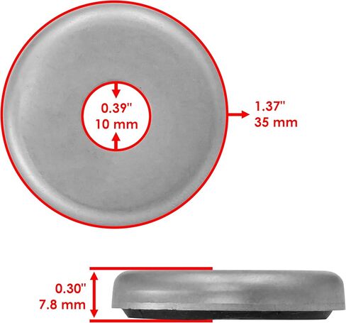 Caltric Rear Knuckle Bushing and Thrust Compatible with Yamaha Grizzly 700 YFM700 4x4 2007-2023 / Rhino 660 YXR660 4x4 2004-2007 in Kuwait