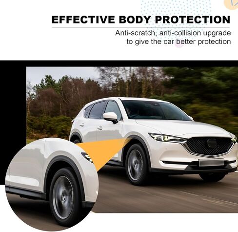 قالب زخرفة الحاجز الأمامي لمازدا CX-5 2017-2021، الجانب الأيسر والأيمن، مشاعل الحاجز، OEM # KB7W51W20E8N، KB7W51W30E8N (عبوة من 2) in Kuwait