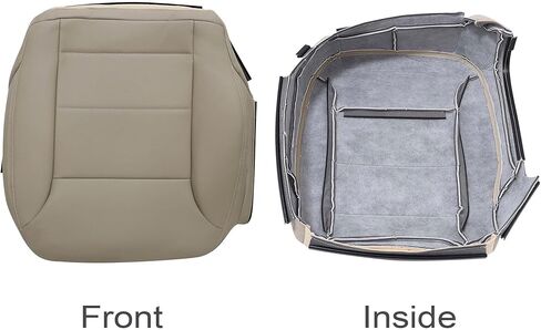 GXARTS Driver Side Bottom Replacement Leather Seat Cover Tan Compatible with Mercedes-Benz ML320 ML350 ML450 ML500 ML550 2009 2010 2011 2012 2013 in Kuwait