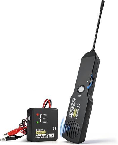 EM415Pro Wire Tracer Electrical Automotive Open & Short Finder, VEHLIVE 6-42V DC Circuit Tester Automotive Circuit Breaker Finder Fault Probe Wire Tracker Electrical Cable Tracer for Car, Boat,Trailer in Kuwait