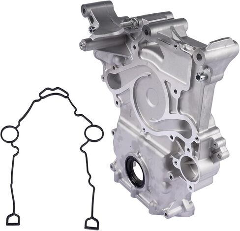 Timing Cover Compatible with 2003-2008 Mopar Dodge RAM 1500 2500 3500 Durango 5.7L, OE# 53021323AJ, 53021323AG, 53021516AH, 53021323AF in Kuwait