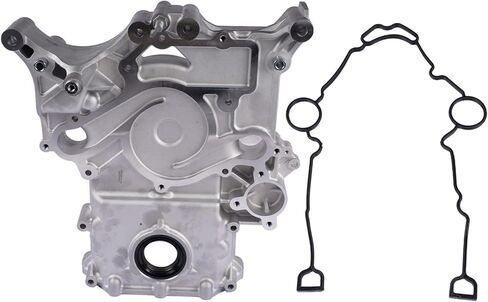 Timing Cover Compatible with 2003-2008 Mopar Dodge RAM 1500 2500 3500 Durango 5.7L, OE# 53021323AJ, 53021323AG, 53021516AH, 53021323AF in Kuwait