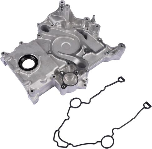 Timing Cover Compatible with 2003-2008 Mopar Dodge RAM 1500 2500 3500 Durango 5.7L, OE# 53021323AJ, 53021323AG, 53021516AH, 53021323AF in Kuwait