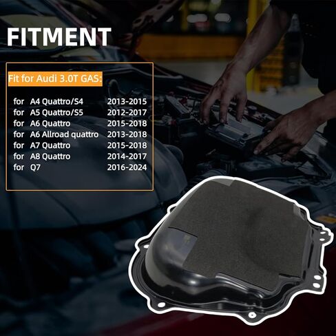 3.0T Upper Engine Timing Cover Compatible with Audi Q7 A7 Quattro A8 Quattro A5 Quattro/S5 A4 Quattro/S4 A6 Allroad quattro 06E109285L 06E109285P 06E109285Q in Kuwait
