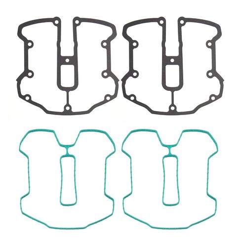 M8 Rocker Box Cover Gaskets Kit of 2pc Top & 2pc Bottom Designed for 2017-up Harley M8 Milwaukee-Eight Touring Softail Models in Kuwait