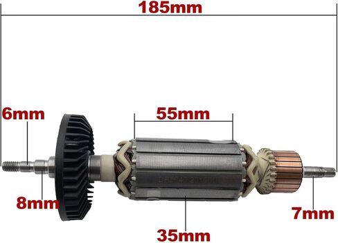 استبدال مرساة المحرك الدوار AC220V-240V لطاحونة الزوايا GA5040 GA5040C GA5040X01 in Kuwait