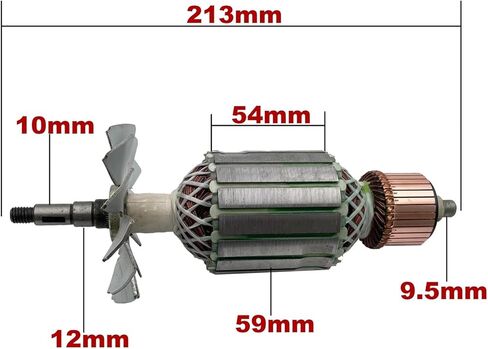 استبدال مرساة المحرك الدوار AC220V-240V لطاحونة الزوايا 230 in Saudi Arabia