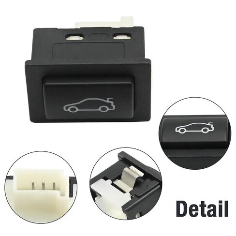 Hoypeyfiy 61316921846 مفتاح تحرير الباب الخلفي، بديل لسلسلة BMW 1 F20 F21 E81 E82 E87 E88 2 Series F22 F23 F87 3 Series F30 F31 F34 F80 E90، يستبدل 61319200316 in Kuwait