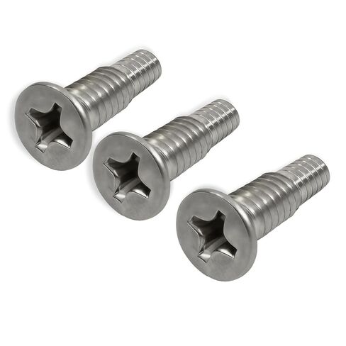 3Pack 90103-S7S-003 Door Latch Lock Motor Actuator Outer Handle Flat Head Mount Screw M6x18.5mm Compatible with Honda Accord Odyssey Acura CR-V in Kuwait