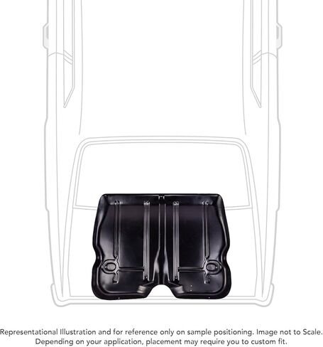 JEGS 78821 Trunk Floor Center Section for 1968-1972 Chevy Nova in Kuwait