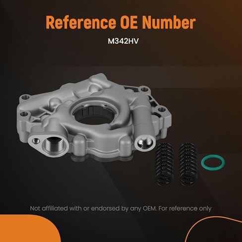 محركات maxpeedingrods مضخة زيت عالية الحجم M342HV تناسب كرايسلر 5.7-W (345) 2005-2008، لدودج 5.7-3، W (345) 2006-2008، لسيارة جيب 345ci Hemi 2006-2008 in Kuwait