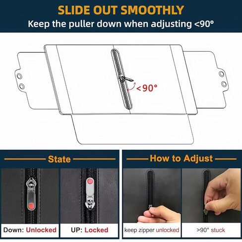 2Pcs Sun Visor Extender for Car,Upgraded Polarized,UV400 PC Lens Visor Extender Attachment for Car Visor with Zipper Slider,Car Visor Extender Sun Blocker Anti-Glare 2 Side Sunshade for Safe Driving in Kuwait