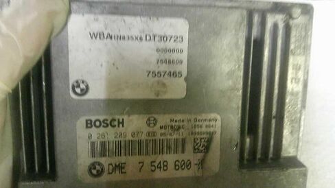 Engine ECM Control Module Fits 06-07 Compatible with BMW 750i 7 557 465 7557465 in Kuwait